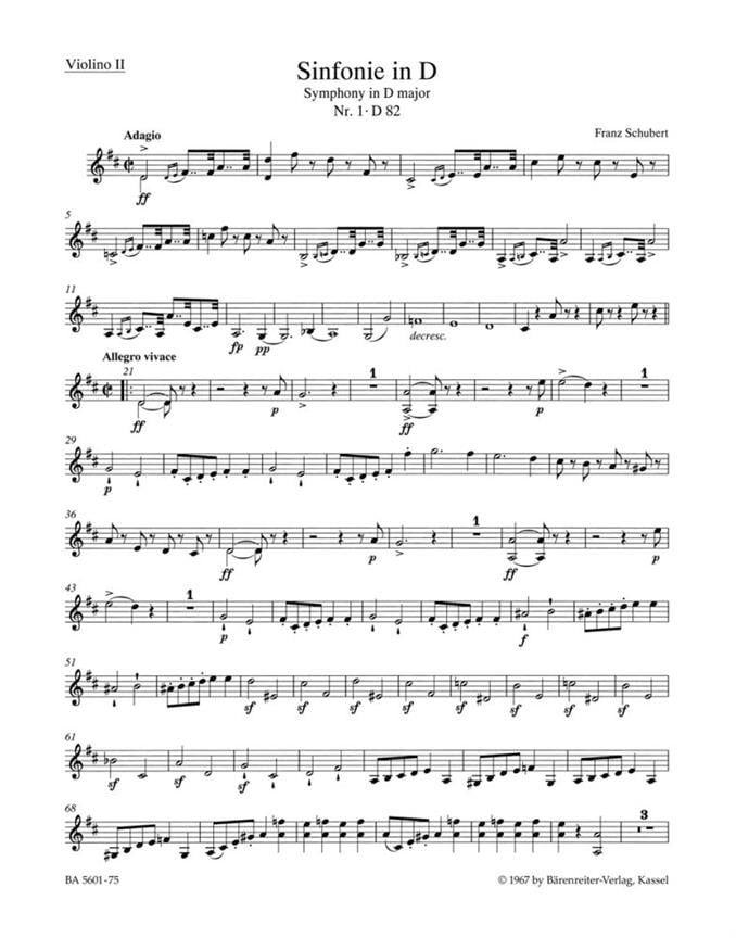 Symphony in D Major No. 1